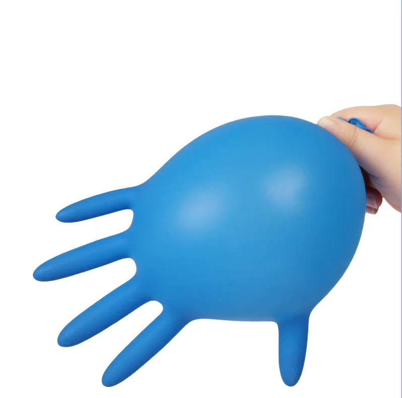 Disposable tinning gloves nitrile powder free high elastic rubber latex inspection Dishwashing kitchen catering durable