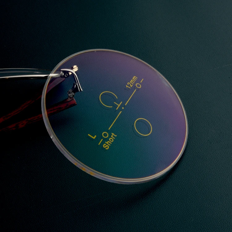 HMC Freeform Multi Focus Progressive Lens Multi Anti Reflection Optic Lentes High Quality 1.56 HMC AR Coating Plastic Clear 38