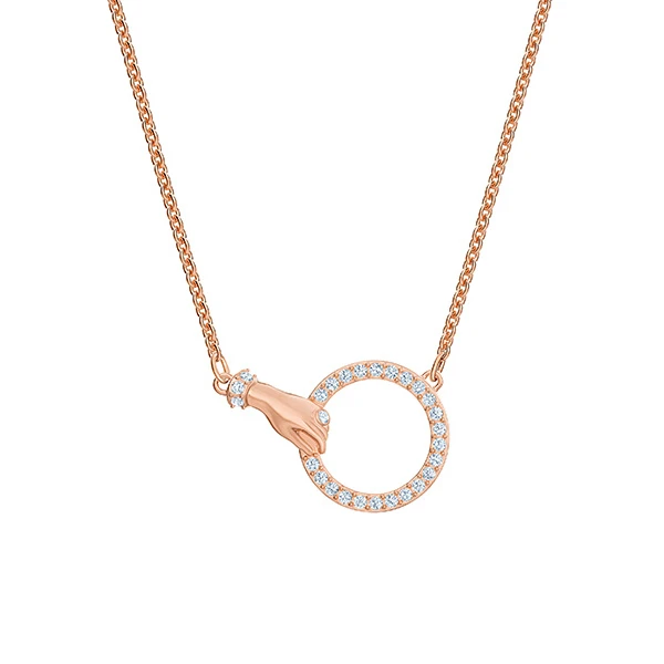 
Swarlo SYMBOL simple ring necklace symbol of Love Ring Bracelet 