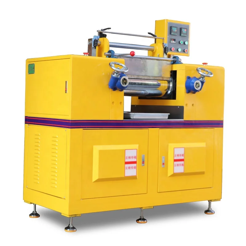 Резиновая лабораторная машина резиновые два стана крена