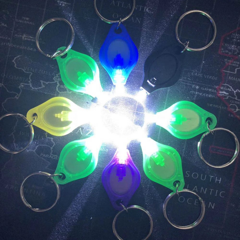 
UV Led Keyring Light Flashlight Key chain light Wholesale 2020 Giveaways Keychains Custom Logo Flashlight Led Keychain Light 