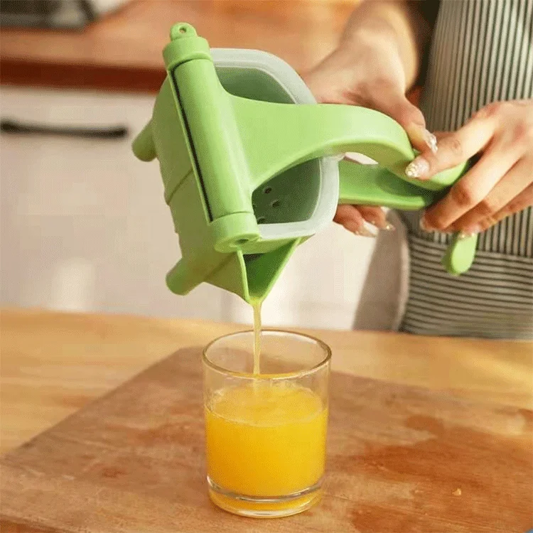 Hot sell  Plastic Manual Handheld Juicer Press Fruit Vegetable Squeezer Lemon orange watermelon Juice Extractor Presser