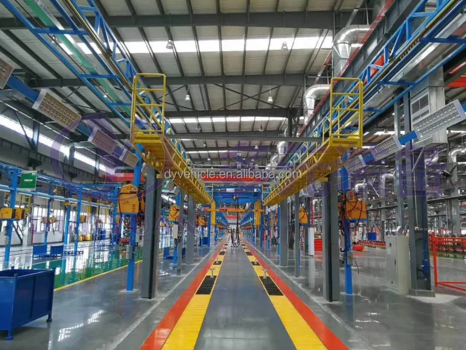 New Energy Mini Electric Car/Vehicle Assembly Line Manufacturing Plant Design and Supply from Duoyuan