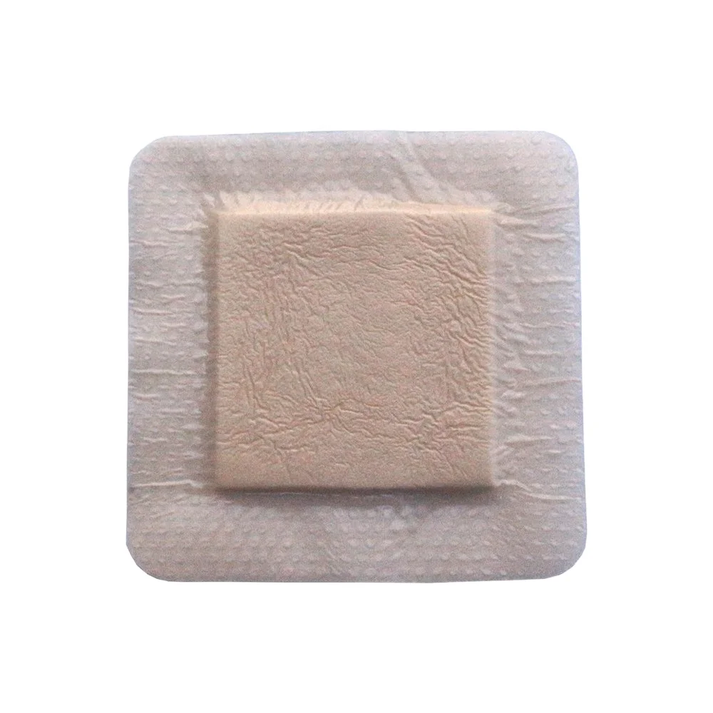 Disposable Sterile Medical Silicone Medical Wound Dressing Silicone Foam Dressing with Border