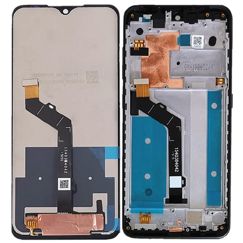 For Nokia 7.2 LCD Display TA-1196 Touch Screen Digitizer Assembly Replacement Parts For Nokia 6.2 TA-1200 Display Repair Part