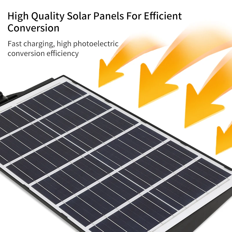 Powerful Outdoor Solar Lamp 12000 Lumens Lighting LED Garden Lamp Solar Panel Lamps Waterproof Street Light