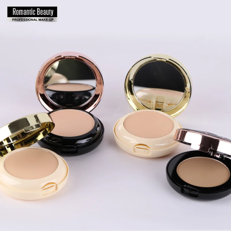 Romantic Beauty Oil-control Face Setting Foundation Makeup Powder 2 Colors Face Waterproof Long Lasting Pressed Powder