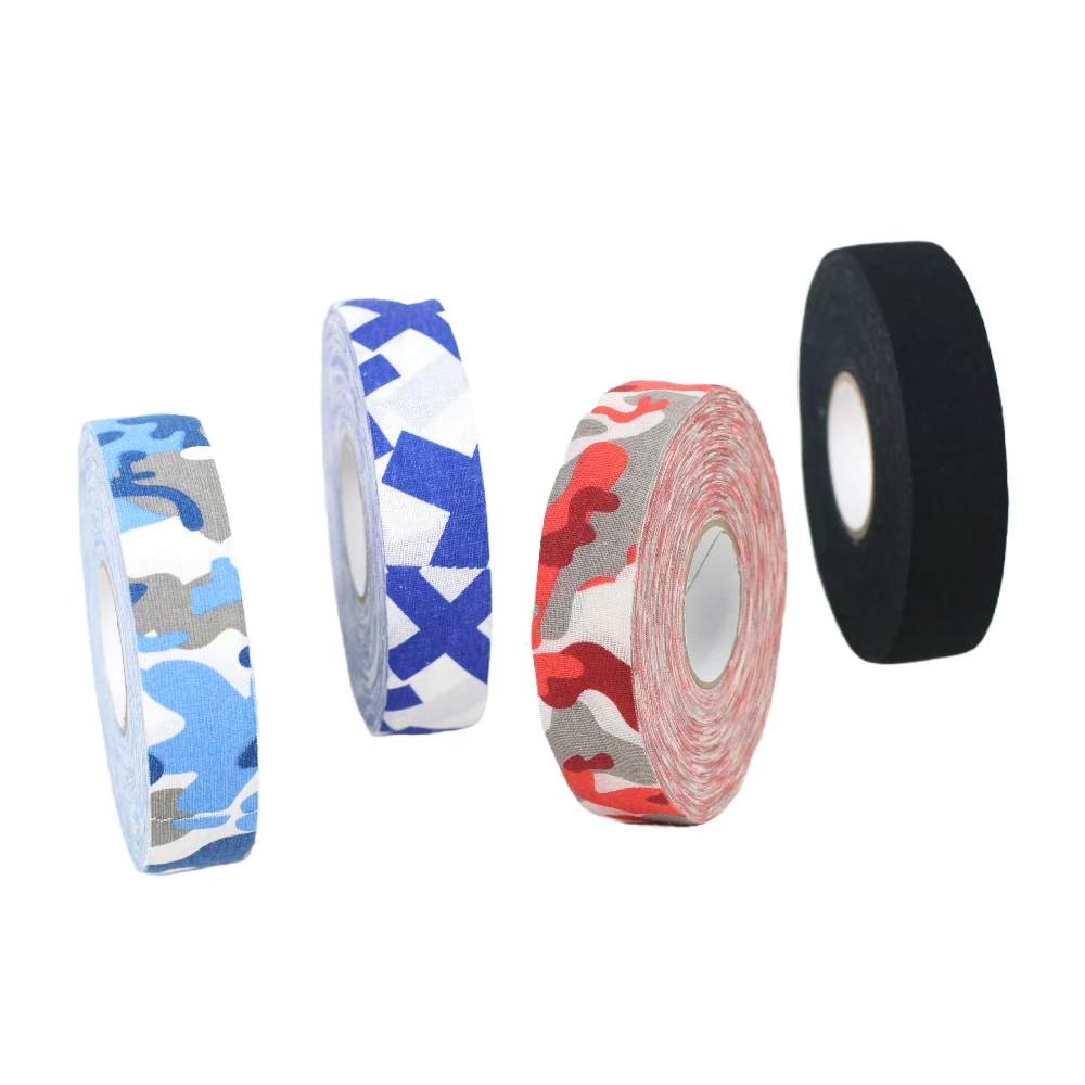 Wholesale Factory Directly Woven Cotton Custom Picture Logo Customized Ice Hockey Tape