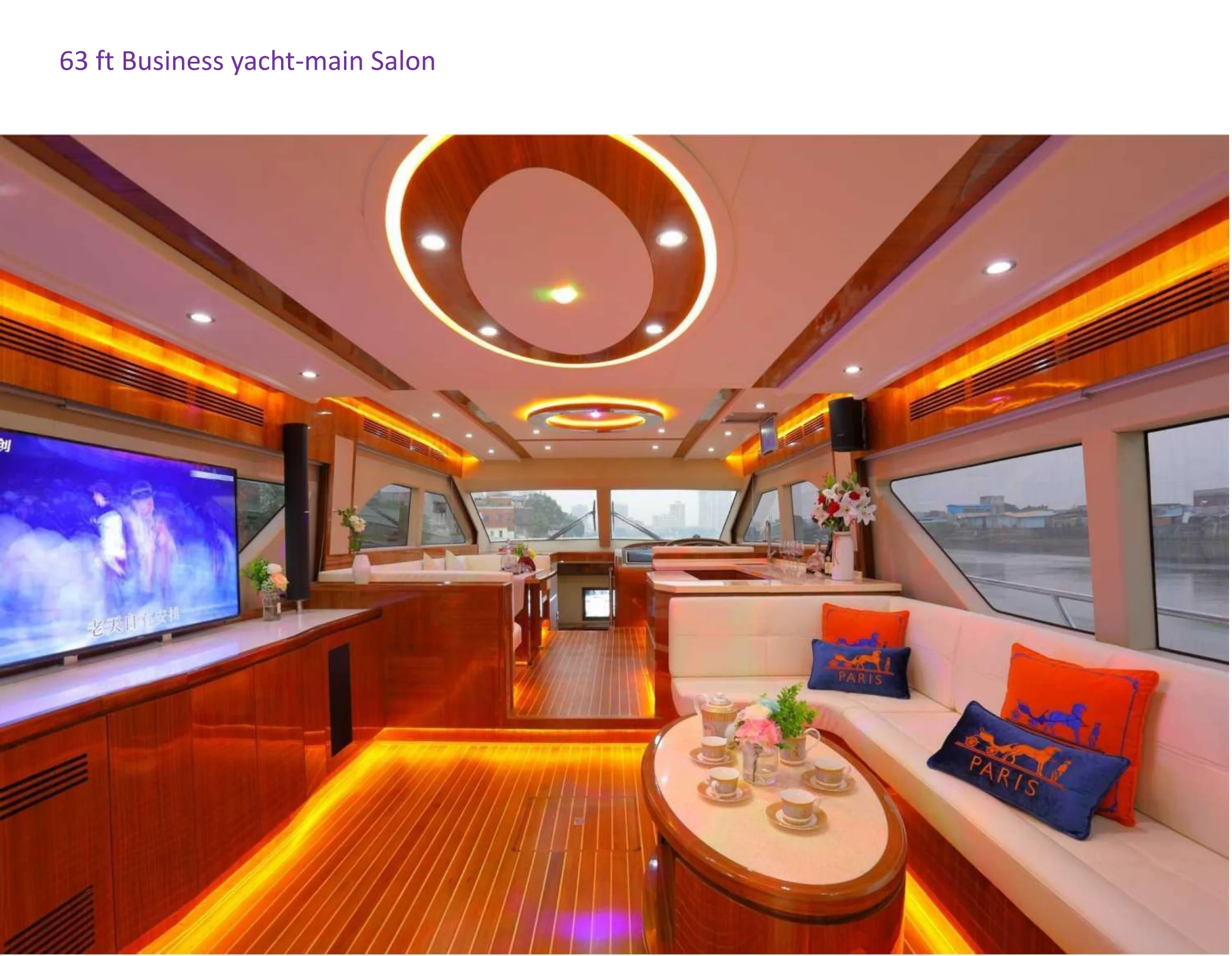 63  inch yacht luxury boat luxury yacht boat ce eu certificat luxury yacht