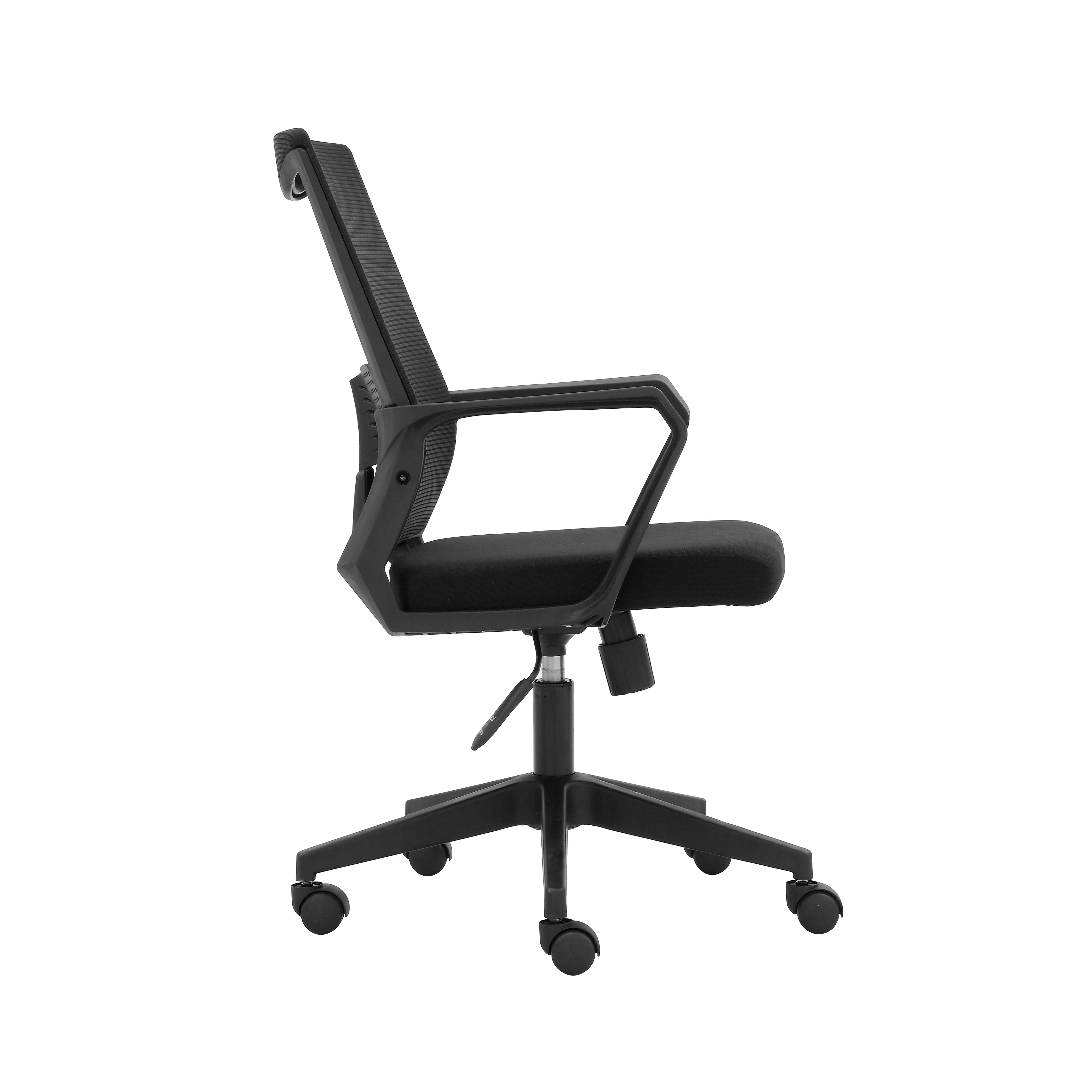 2024 Small Mesh Fabric Staff Office Chair Contemporary Design Style 150kg Capacity