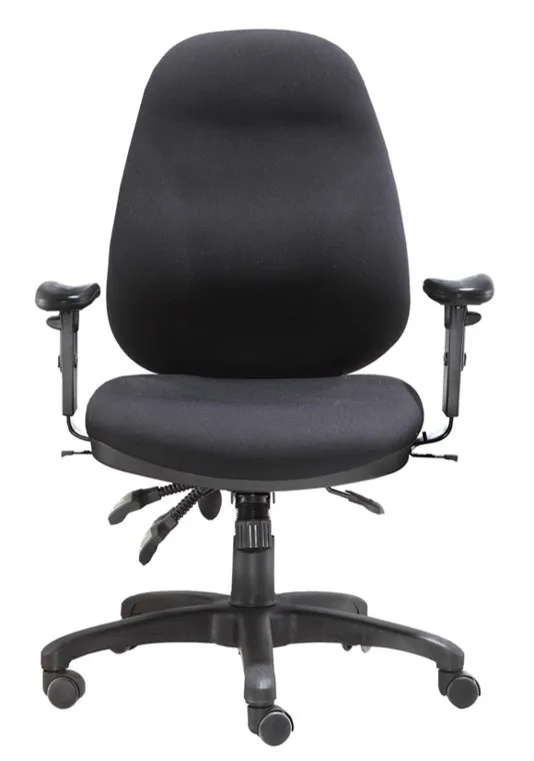 Durable 3 lever heavy duty mechanism fabric office chair