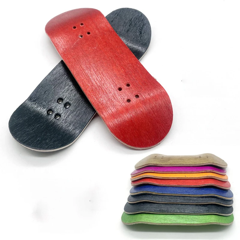 OEM ODM 100*32mm 100*34mm 5 Ply Wooden Maple Finger Board, 100*30mm Finger Skateboard Deck