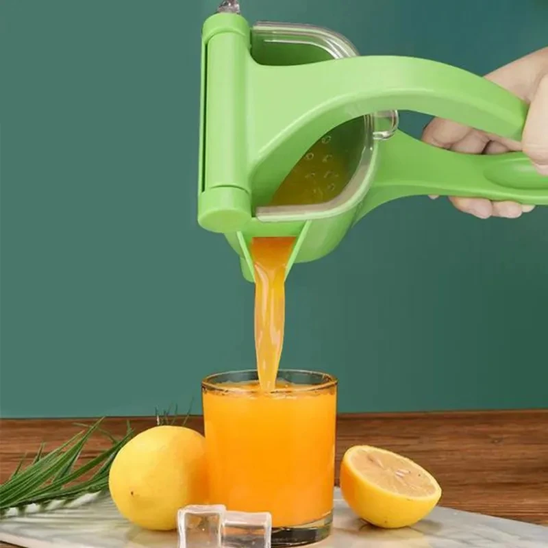 Portable Multifunctional Plastic Manual Fruit Hand Press Lemon Juicer