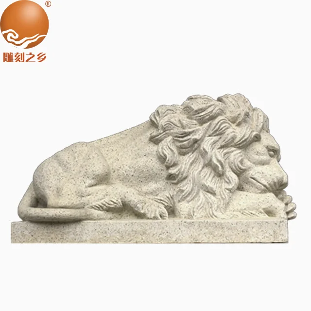Marble Lion Statue Gate Lion Statue Animal Statue Made in China