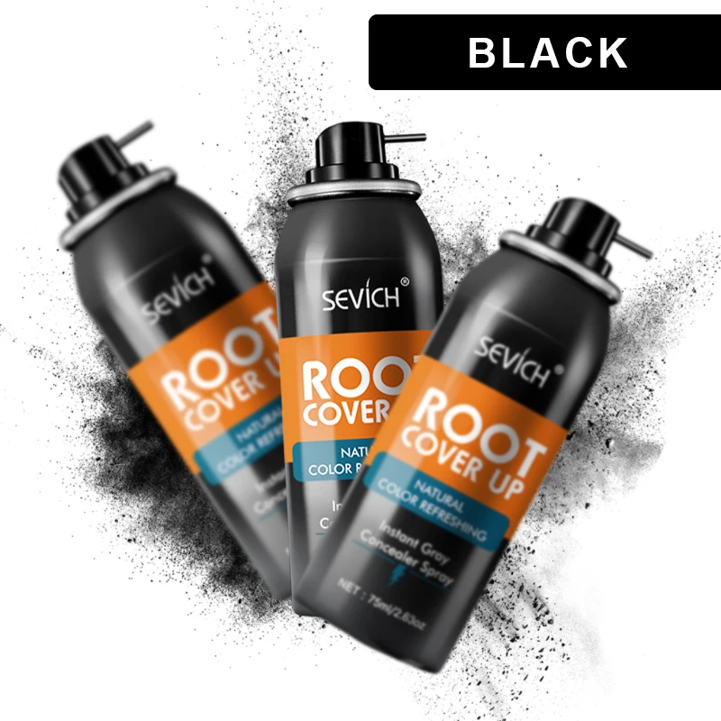 New arrival hair care products instant hair root color spray