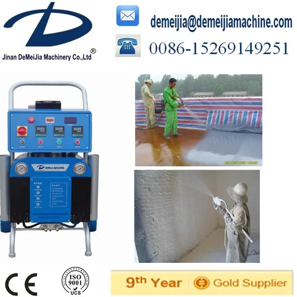 DMJ-A1 pu spraying polyurethane foam sprayer machine