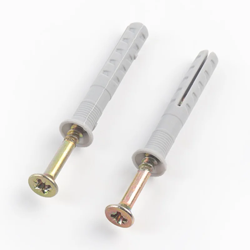 Hammer Drive Anchor Factory Drywall Anchor 304 stainless steel nylon hammer screw Drive Wall Plug Plastic Insulation