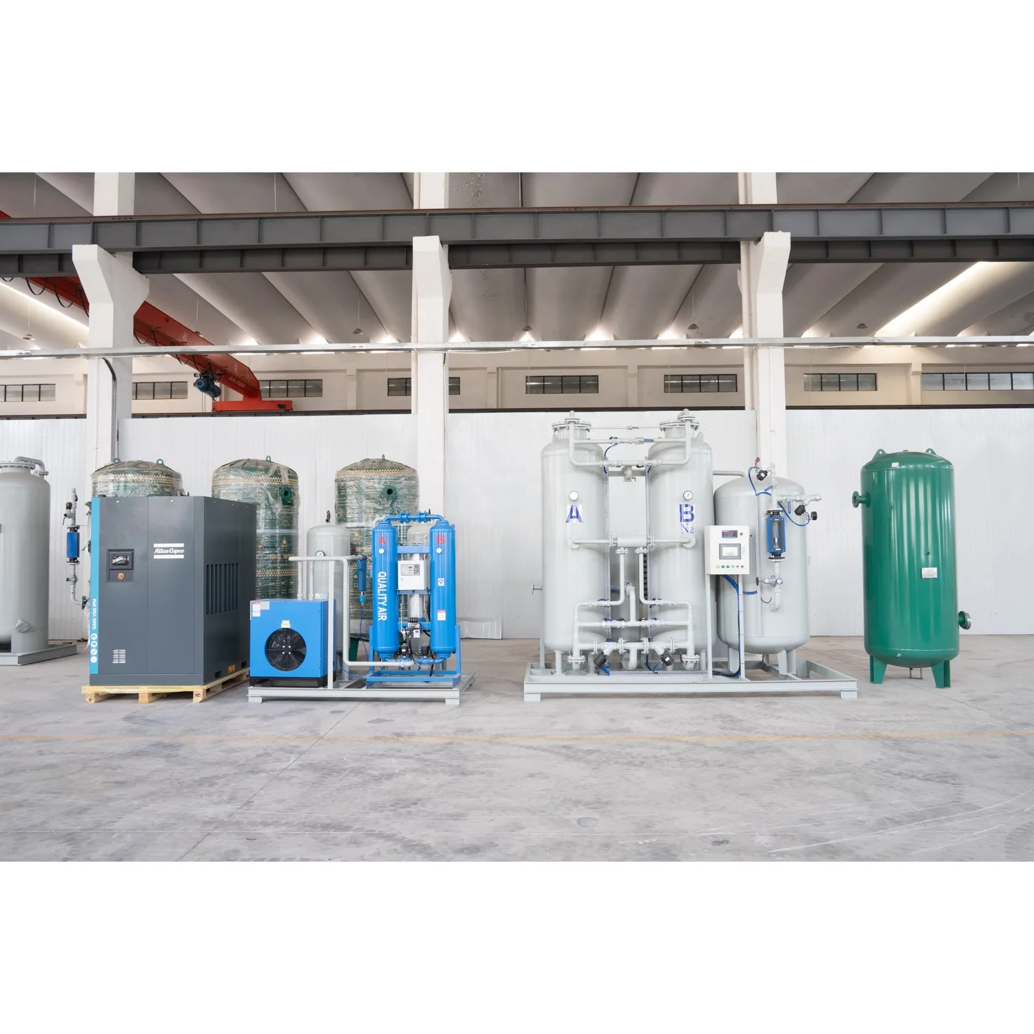 Cheap And High Quality CE and ISO certification large flow nitrogen generator