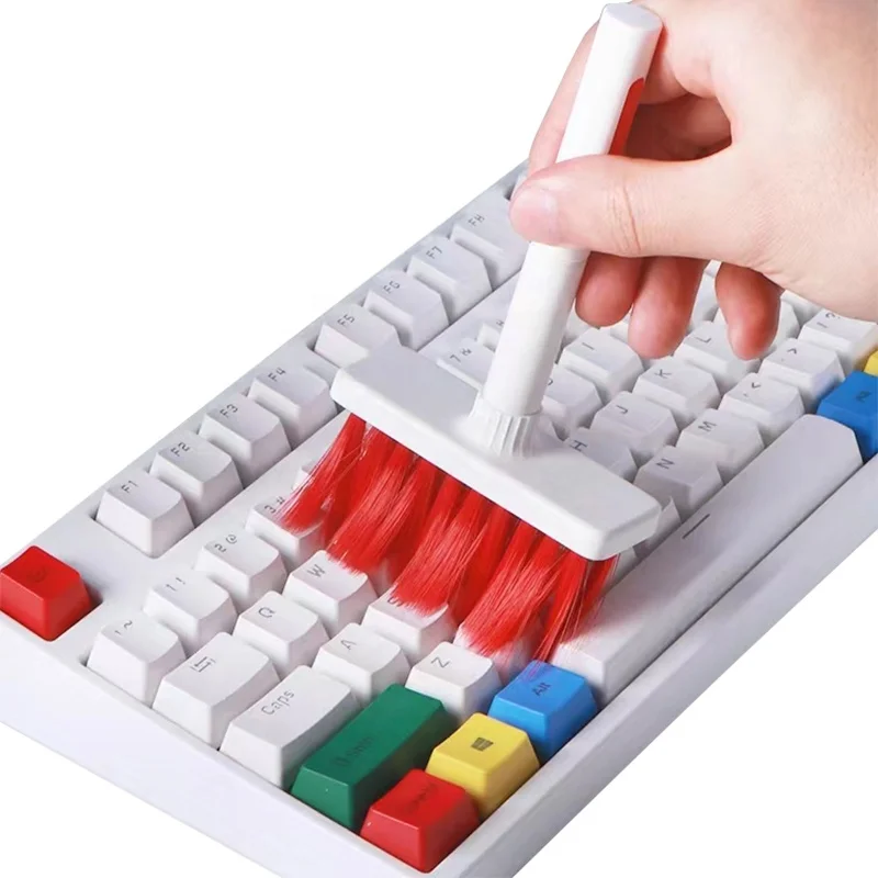 Cleaning Soft Brush Keyboard Cleaner 4-in-1 Multi-Function Computer Cleaning Tools Kit Corner Gap Duster