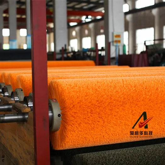 Textile Hot sale brushing roller with ceramics/carbon surface nap of the treatment is short and uniform