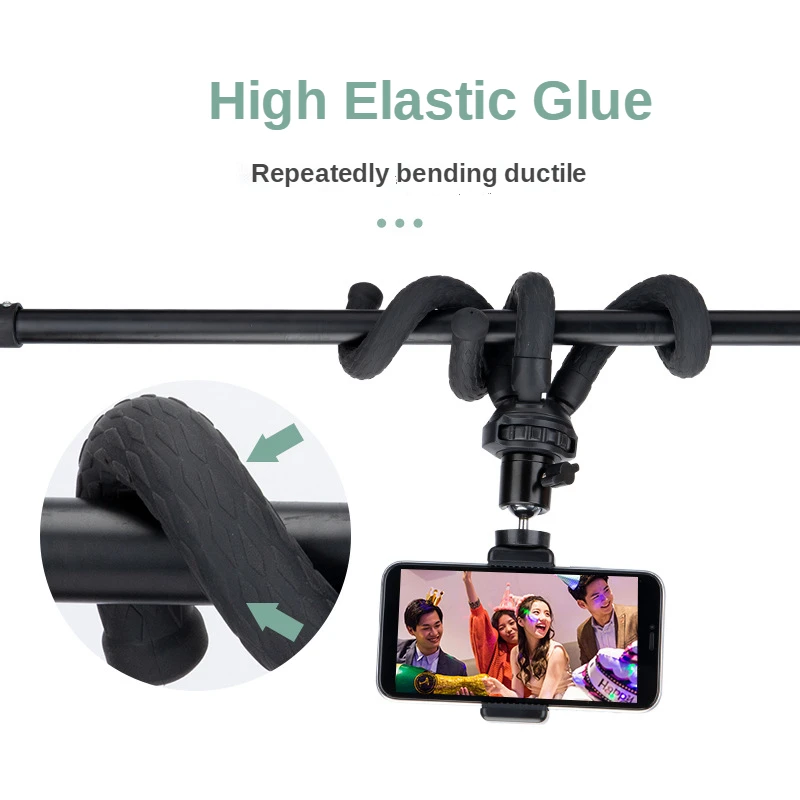 Hot sale Flexible Octopus Tripod stand Gopros Camera Accessory ring light mobile phone holders tripod