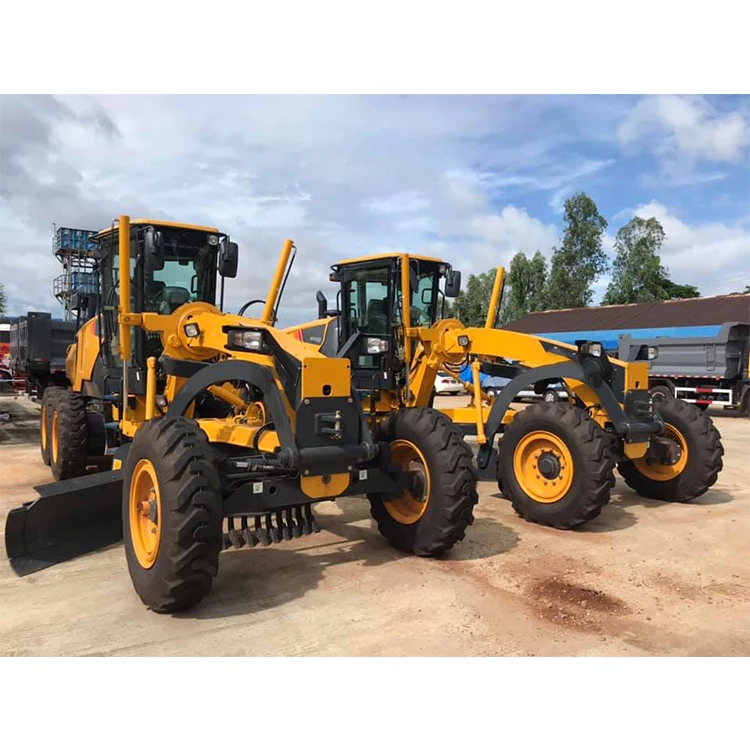 Brand 140hp Small Motor Grader with Dozer Blade and Ripper 4140D