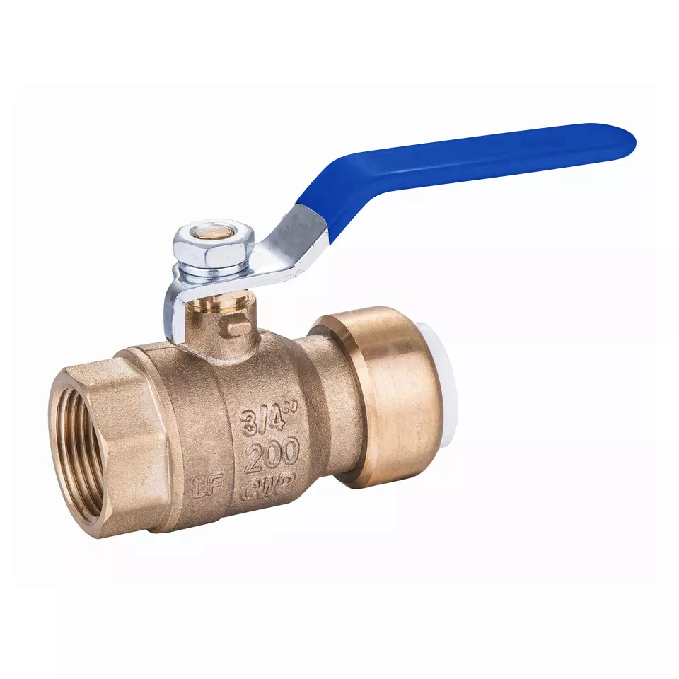 Высококачественный латунный шаровой клапан