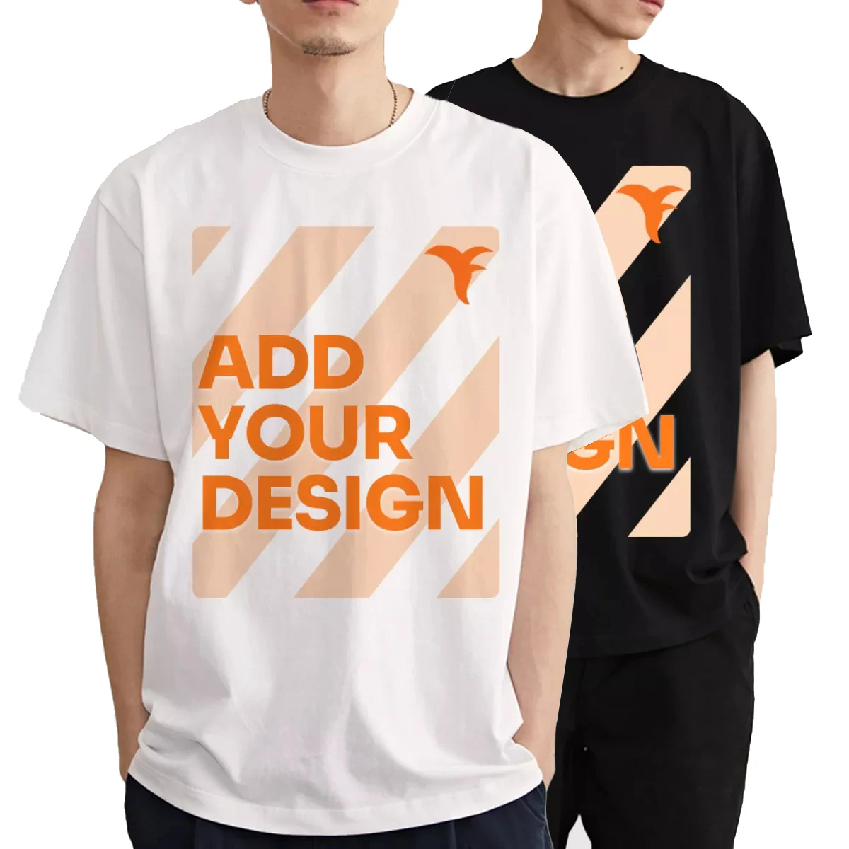 Support 3D Customization Custom Printed Tshirts Screen Printed Custom Men T Shirts
