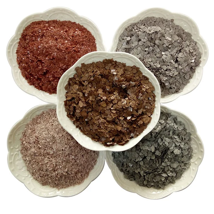 Stained rock slice mica slice variety color rock slice best price