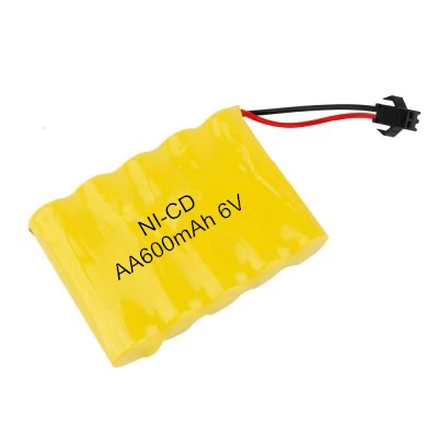 
3.6V AA300mAh AA*3 Ni-Cd rechargeable battery pack 