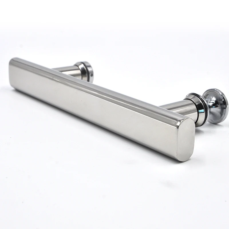 Hotel Bathroom Glass Door Holder Spa Room Handles Bar E-08 Sliding Door Tube cabinet pull handles