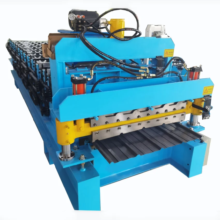 WDL factory sale color steel tile cold roll making machine tool for roofing panel