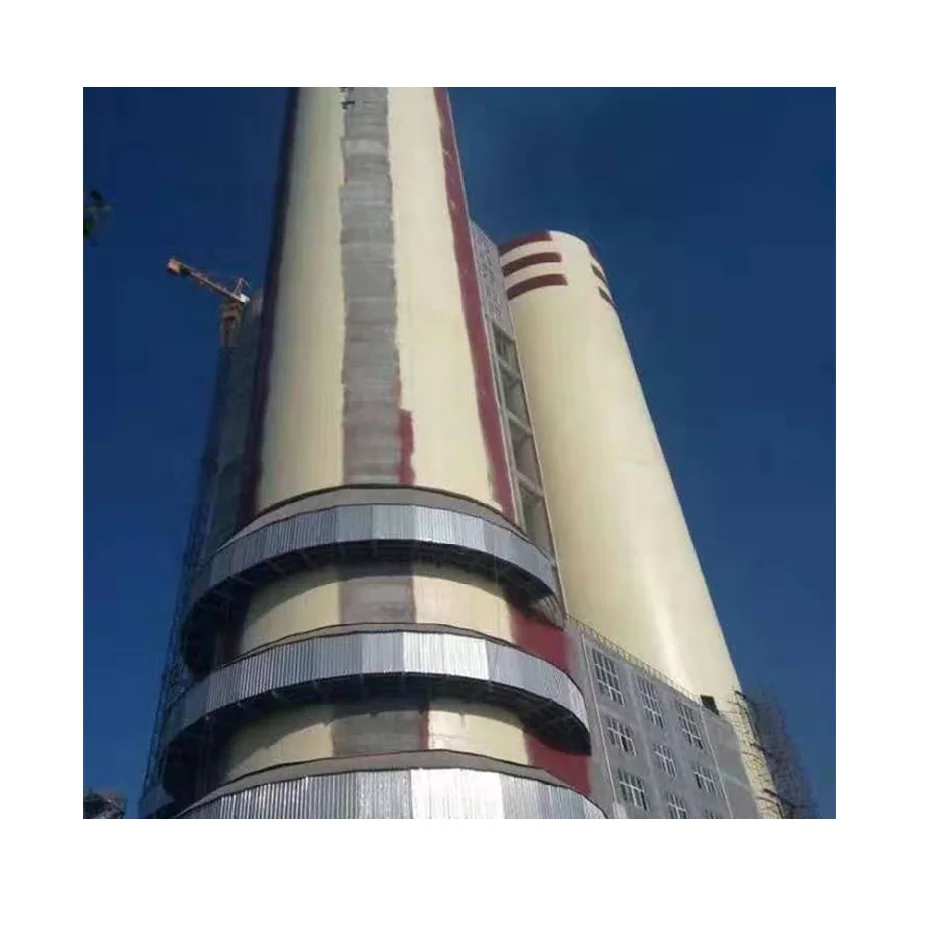 High Coverage Fast Drying Gray 2K Polyurea coating for Corrosion Protection of Granulation Tower