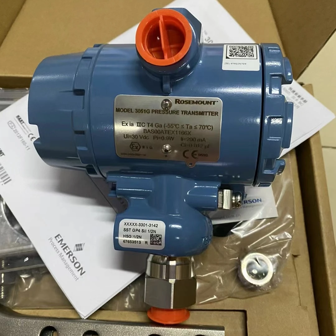 Differential Pressure Transmitter 3051DP1A/ 2A / 3A / 4A 3051CD0A/ 2A 3051 4~20ma+hart 0.065% ANH