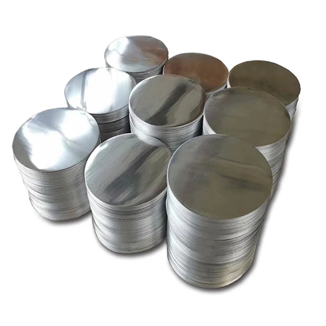 
China aluminum disc sheet manufacturers round aluminum circle plate for cookwares and lights 