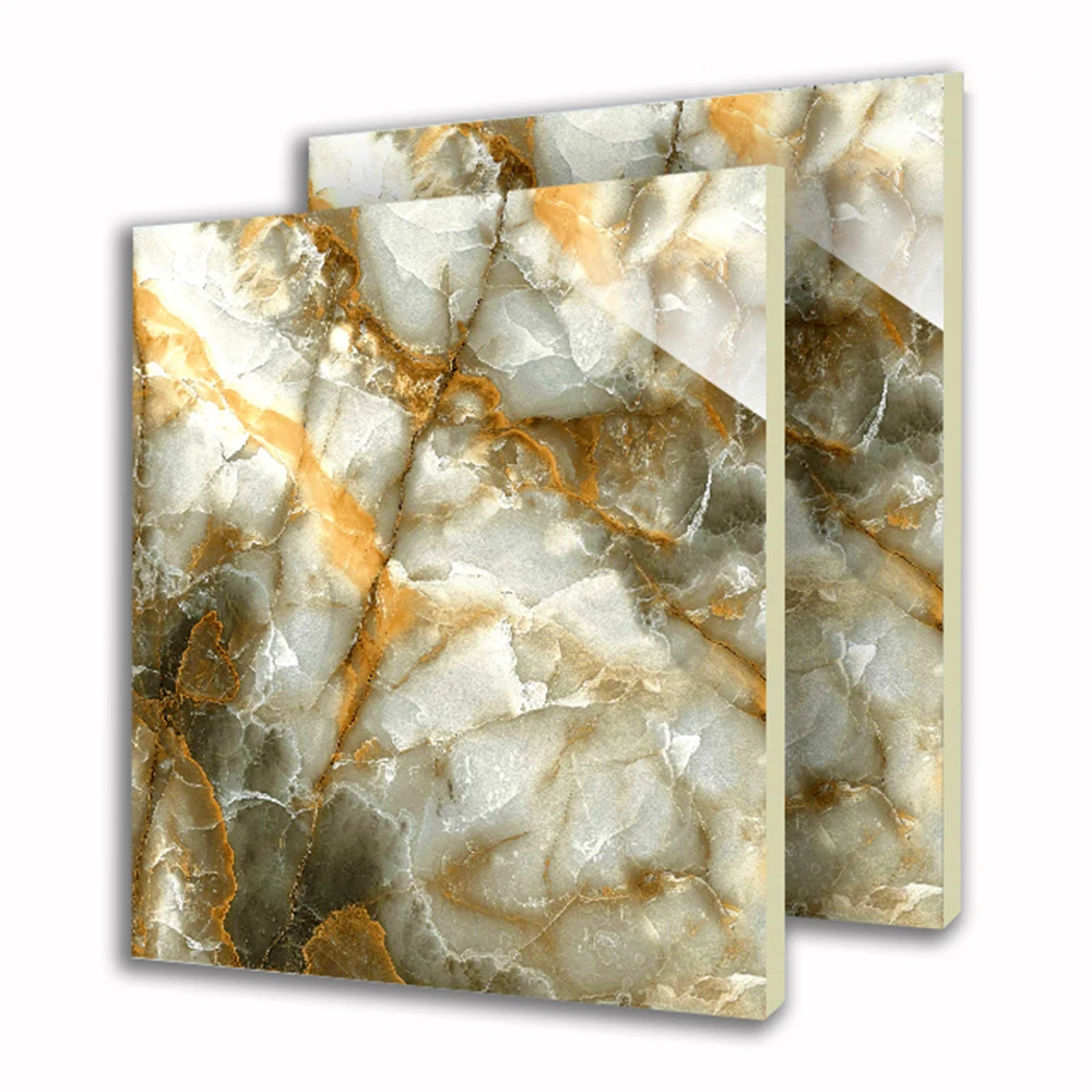 Напольные материалы 600x600, полированная глазурованная Термостойкая керамическая плитка для помещений, рынок