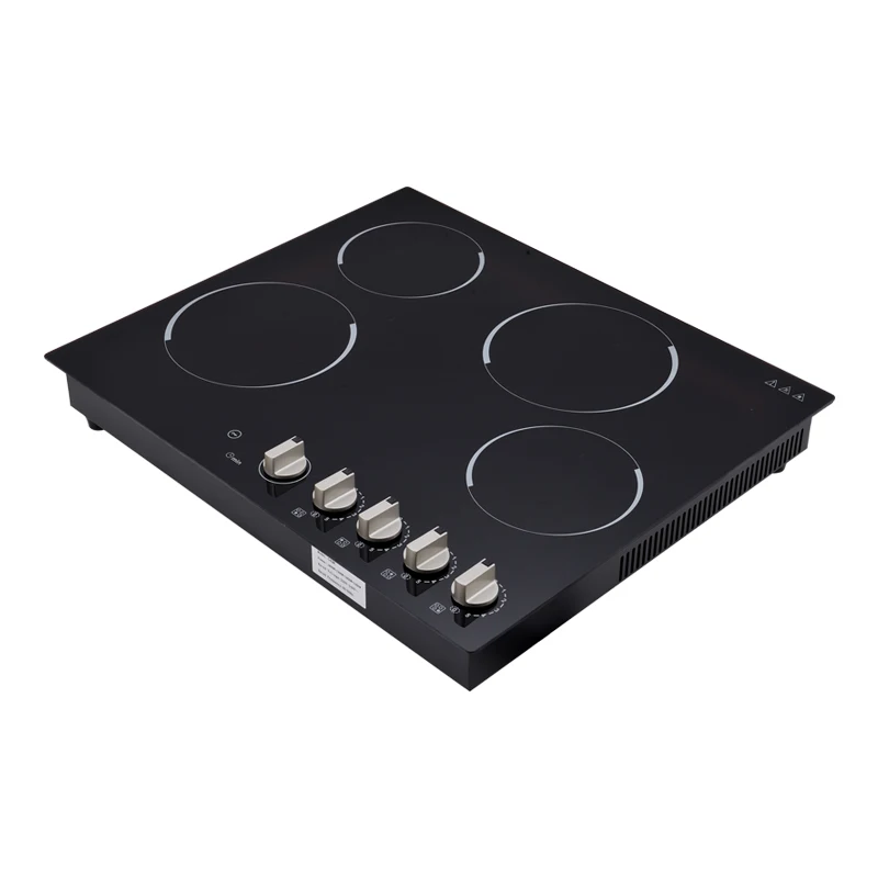 Crkit Stainless Steel 1800W+2000W Mechanical Knob Commercial Infrared Cooker For Turkey
