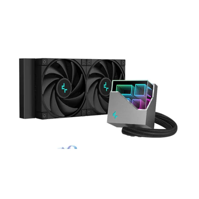 Новый кулер для процессора DEEPCOOL LT520 белый охладитель воды 240 мм охлаждения игрового компьютера