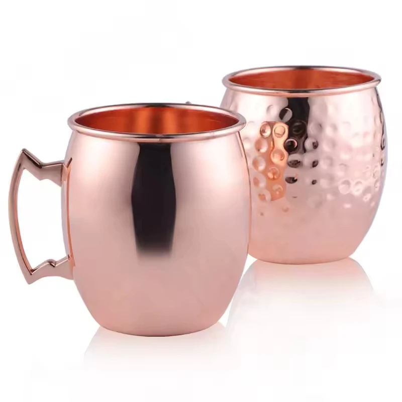 Best Selling Moscow Mule Copper Mug Indian Handcrafted Russian Copper Coffee Cup