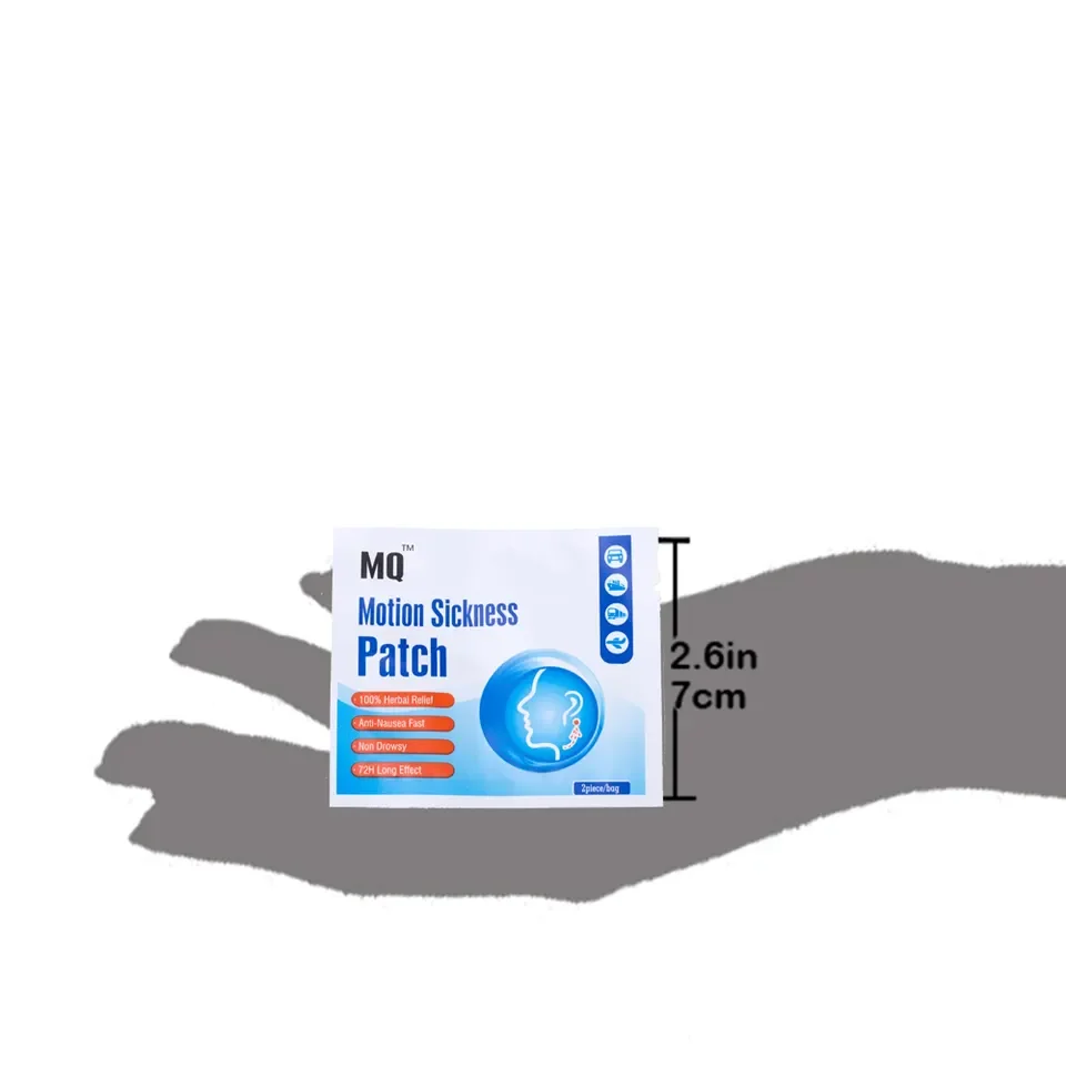 High Quality mini motion sickness patch anti nausea patch for travel carsick dizziness anti motion sickness patch