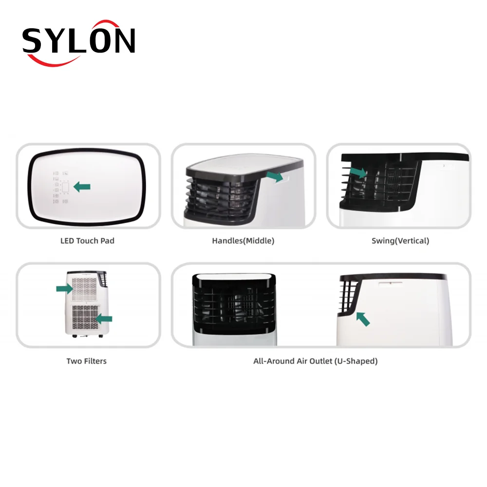 14000BTUAir Cooler Mobile Cooler Air Conditioner Price Portable Evaporative Air Cooler in Home With Remote Control for Home Use