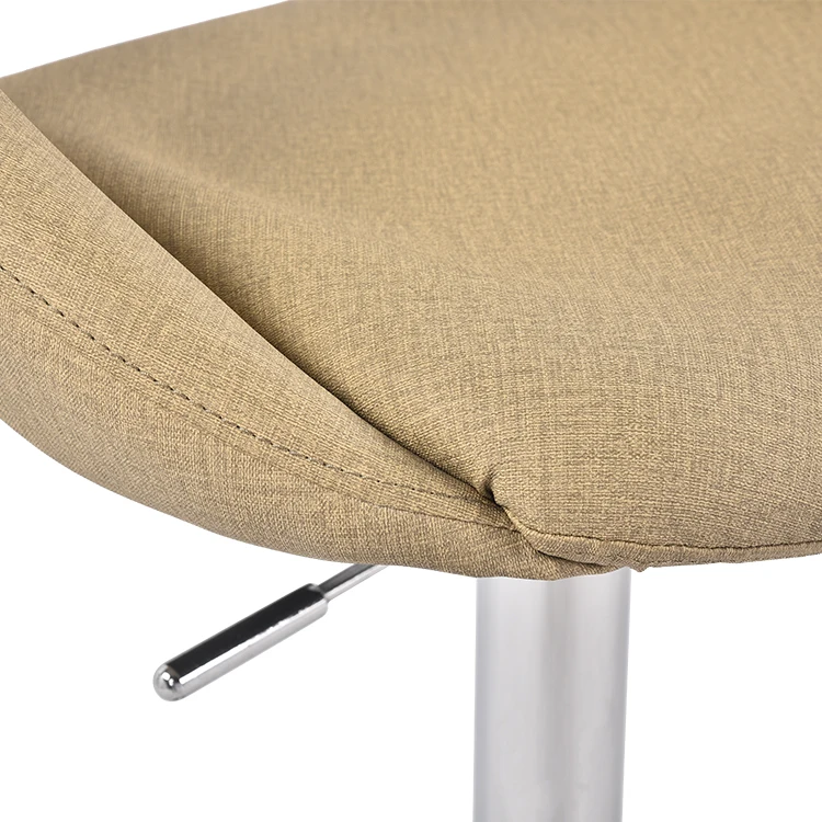 Gold Black Swivel Retro Wedding Bar Stool High Chair For Casino