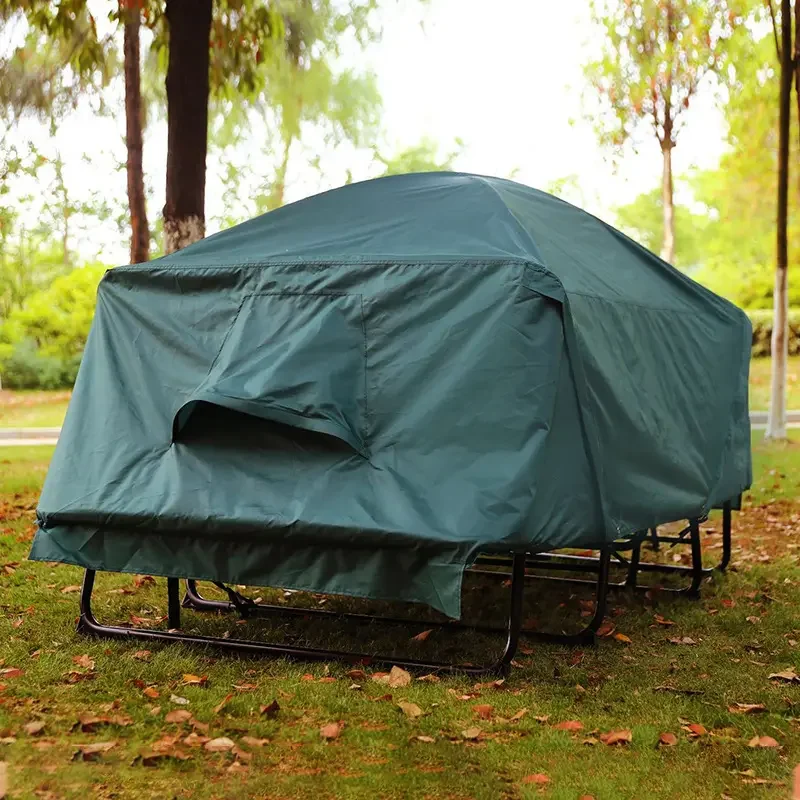 Pop Up Ground Cot Tent Ultralight Folding Tent Camping Cot Bed Waterproof Camping Tent With Bed