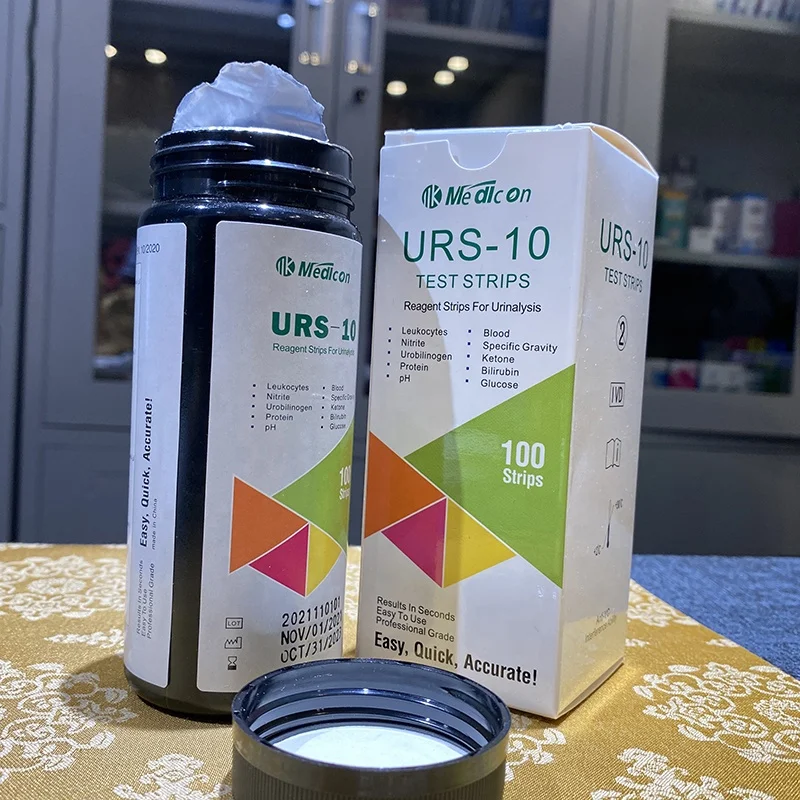 Measure Your Fat Burning Levels in Seconds Urine Test Paper Or HCG Diet 10 Parameters Strips Urine