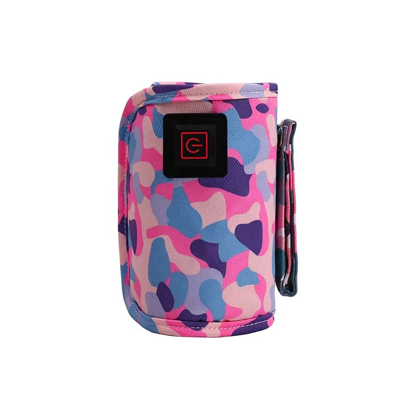 Wholesale USB Rechargeable Infant Feeding Bottle  Insulation Thermostat Portable Baby Bottle Warmer Bag