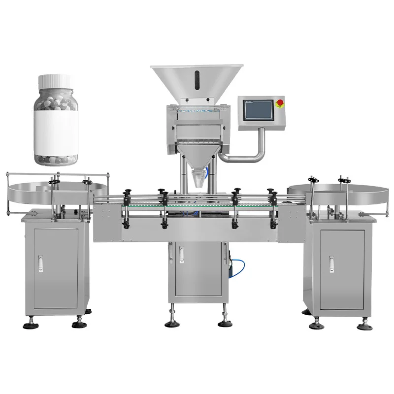 Stainless Steel Gummy Chewing Gum Vitamin Pill Counting Machine Capsule Tablet Manufacturer