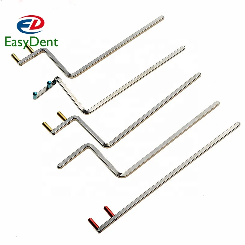 Dental Intra Oral X-Ray Film Positioning System Complete Aiming Rings Indicator Arms Bite Blocks X-ray film locator Colorful