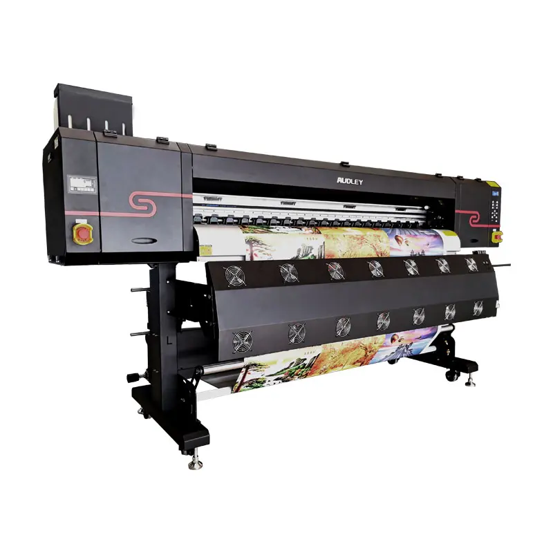 Indoor and Outdoor advertising Vinyl Sticker Mass Production 1.8m 6 EpsI3200 heads Eco Solvent Printer