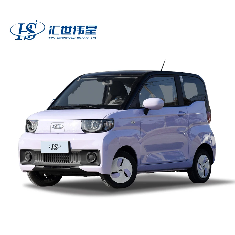 Chery Новый энергетический автомобиль мини-Электрический 4 wheeler вишневое мороженое 3-дверный 4-местный 2023 дешевый маленький для взрослых