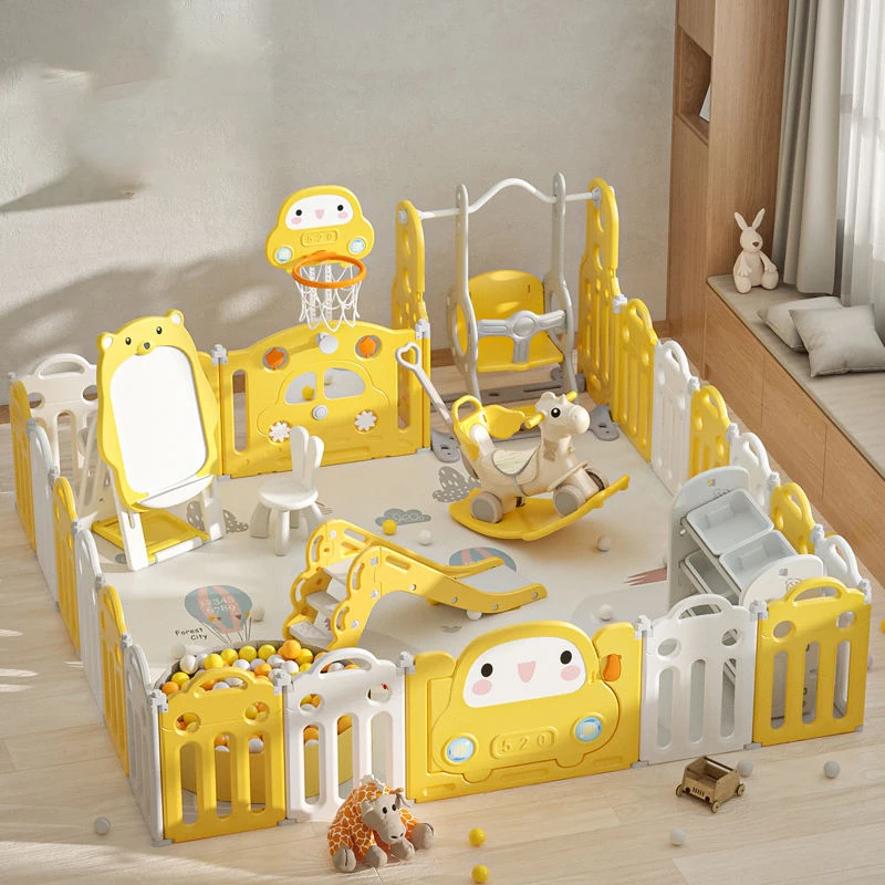 Portable square baby play yard corrales para bebe playpen baby playpens OEM/ODM
